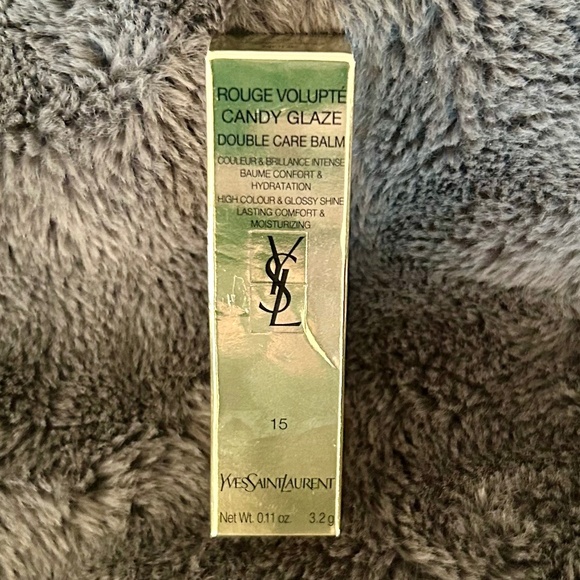 YSL Candy Glaze Glossy Shine Lip Gloss Stick In “Showcasing Nude #15” 3.2g - Picture 5 of 5